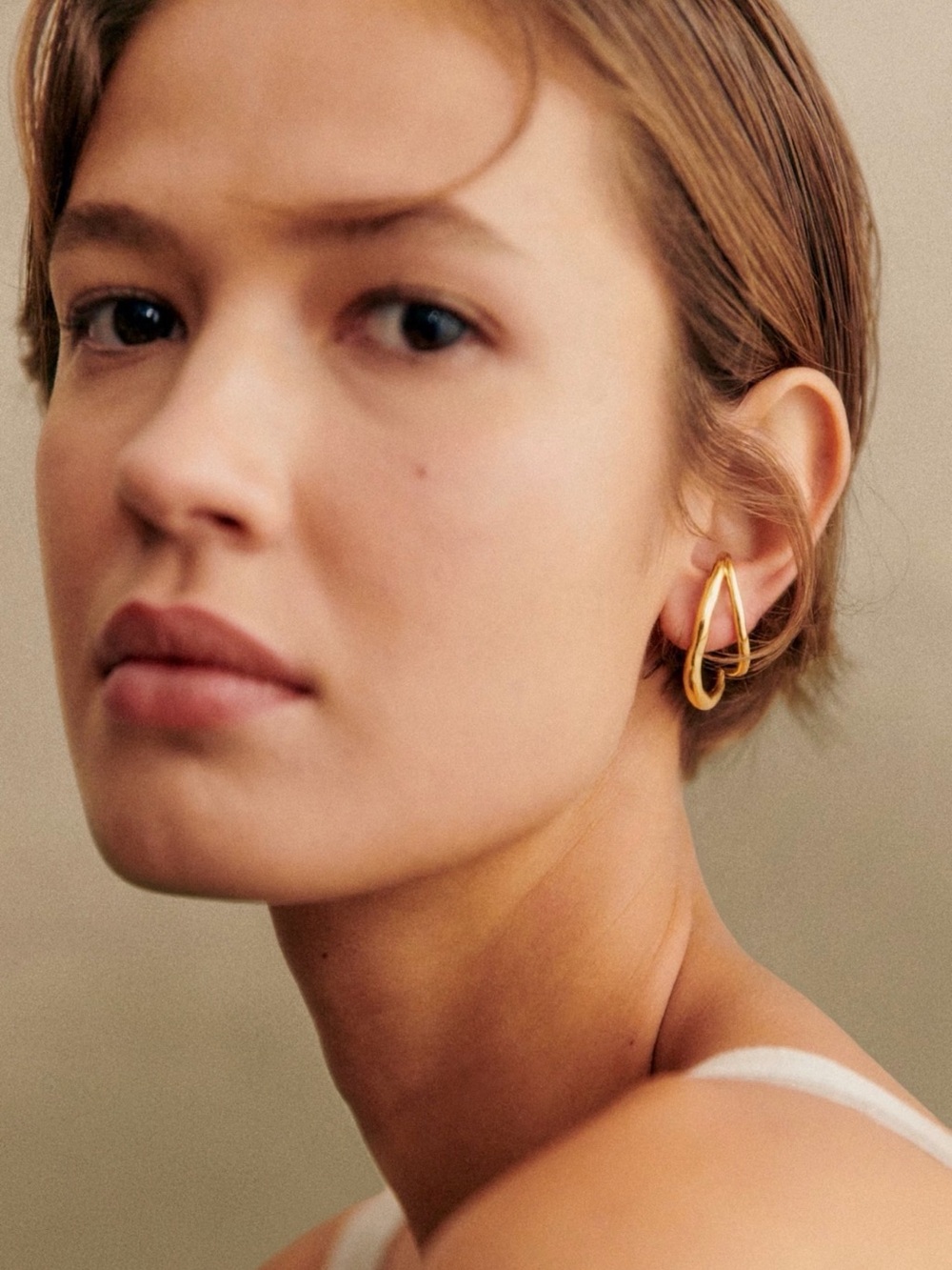 Sezane Julie Earrings Gold